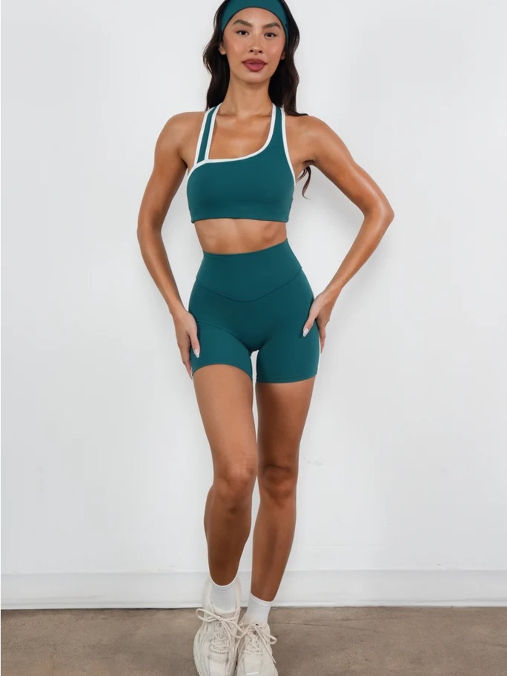 Vitality Cloud II Volley Short - Spruce Contrast size S
